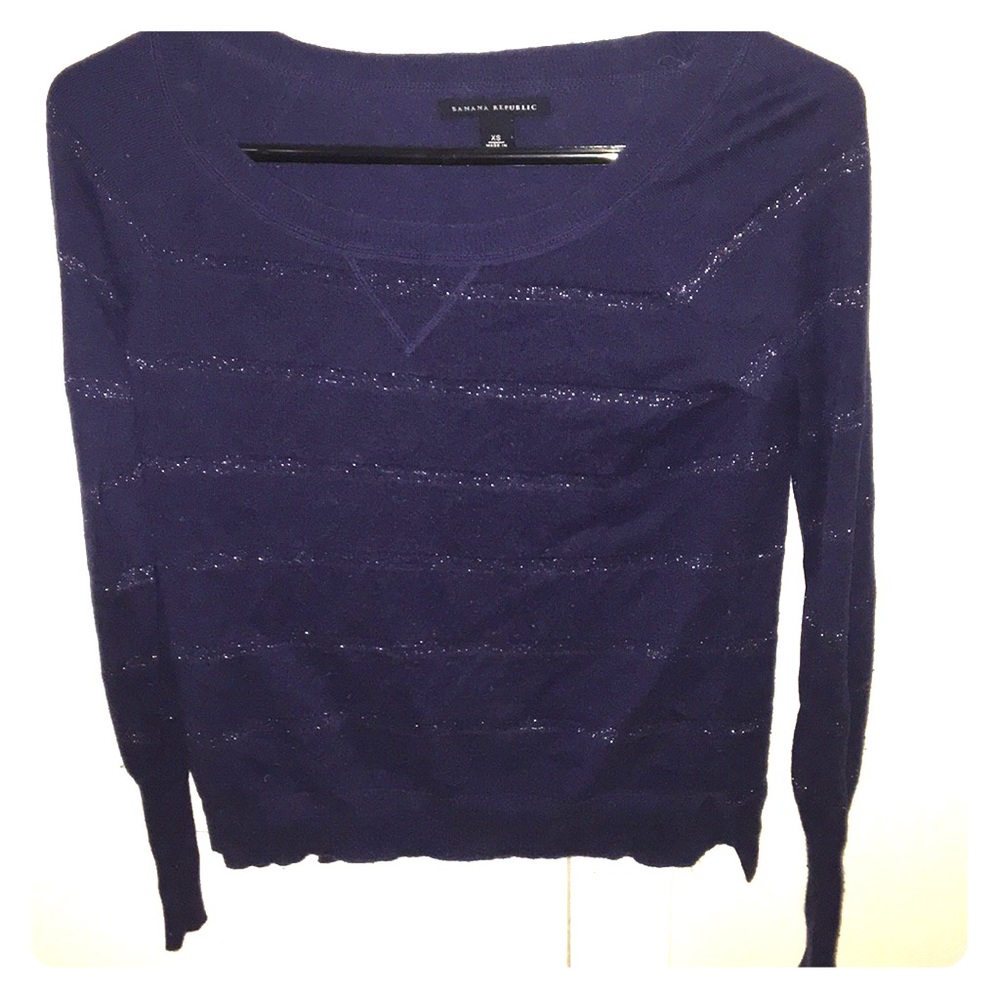 Navy sweater
